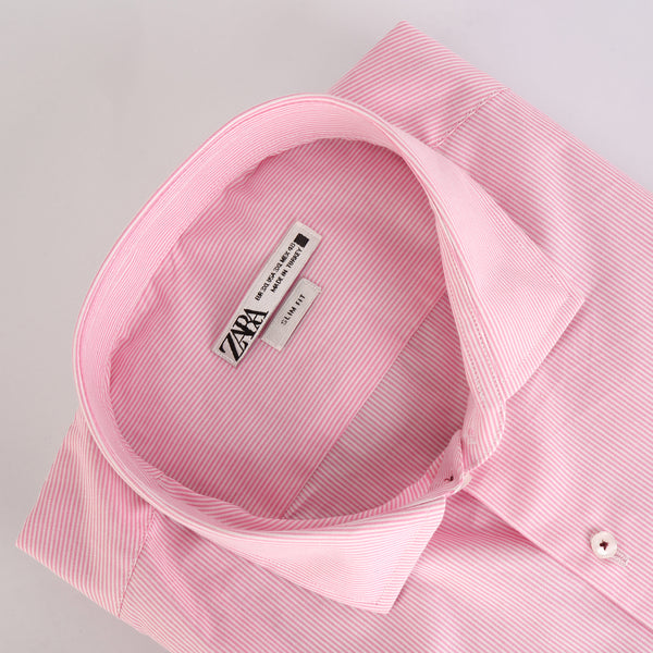 ZR Pink Pin Stripes Shirt